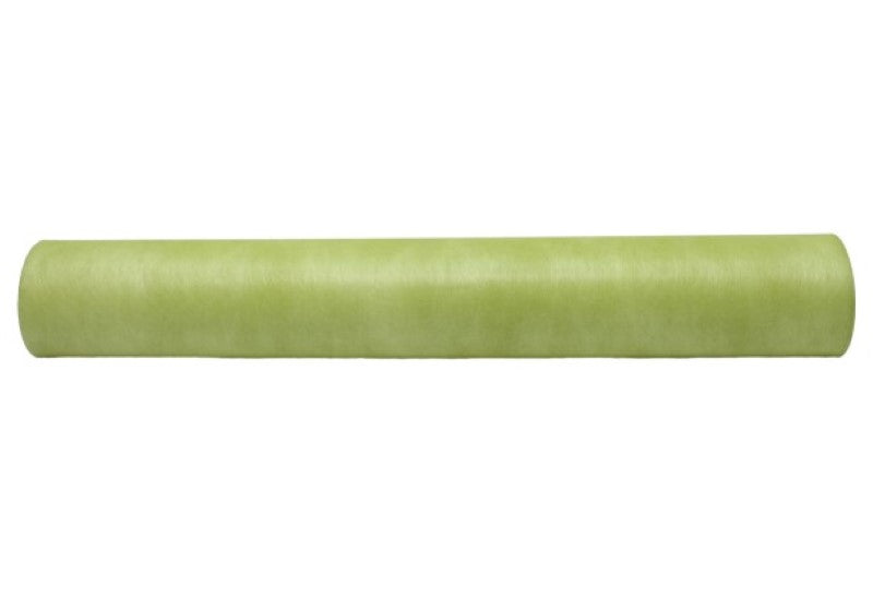 Premium 60cm x 50m fusible interfacing in fresh avocado color for stable, lightweight crafting and sewing needs.