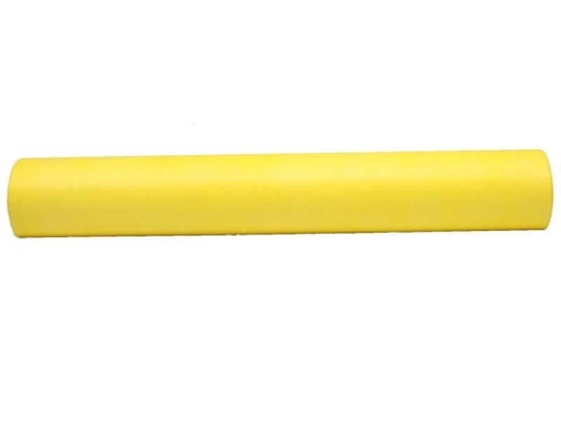 Vibrant yellow Vilene wrapping roll, 60cm x 50m, perfect for gift wrapping and crafting projects.