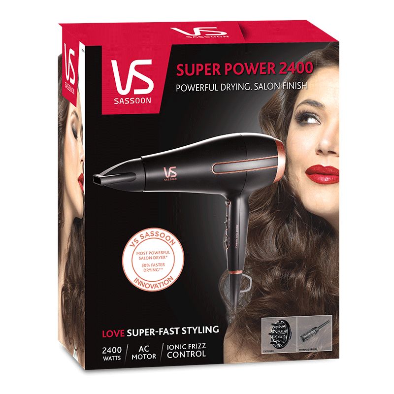 Hair Dryer - Super Power 2400 VS Sassoon