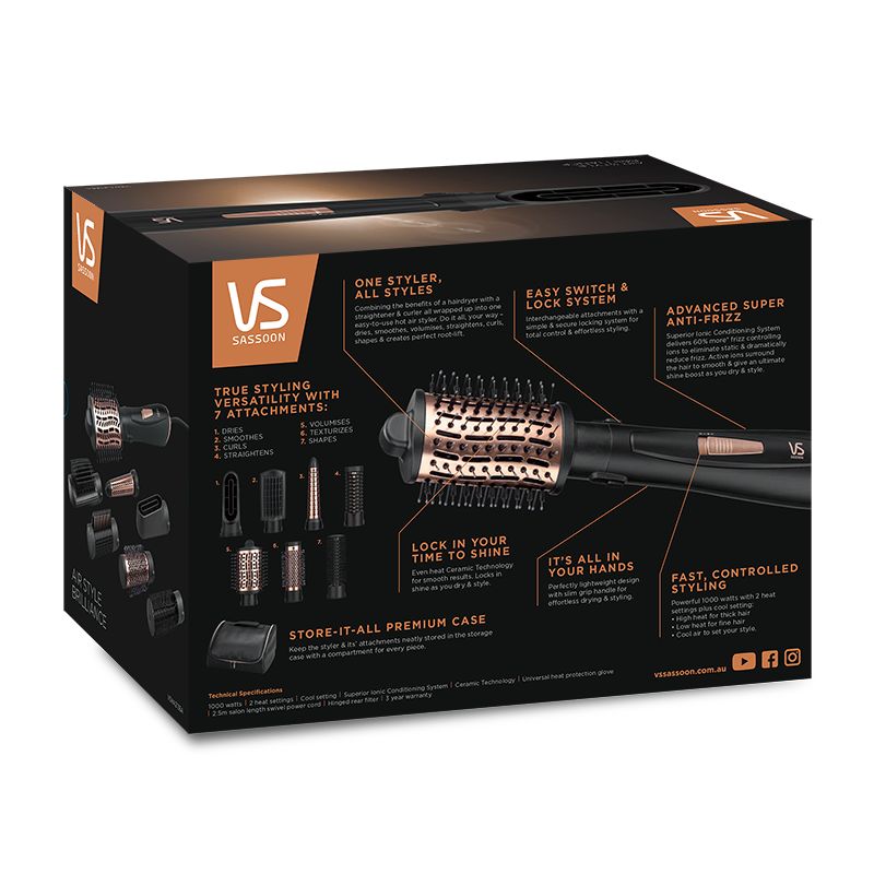 Hair Styler - VS Sassoon Air Style Brilliance
