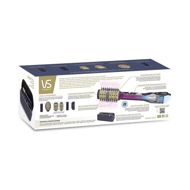 Air Styler - VS Sassoon Digital Sensor Luxe