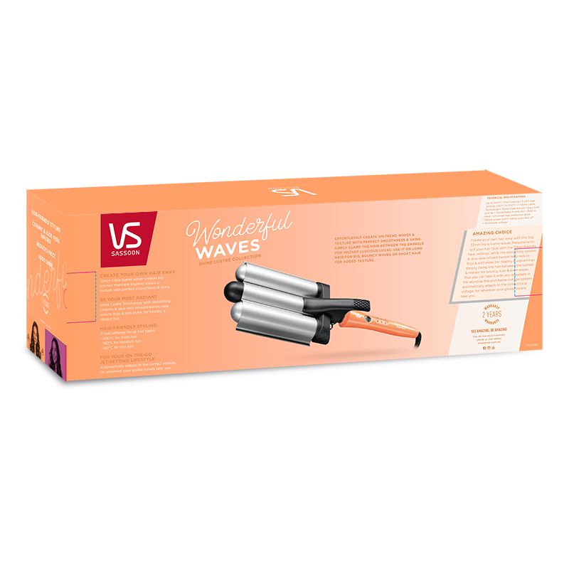 Hair Styler - VS Sassoon SHINE LUSTRE WONDERFUL WAVES