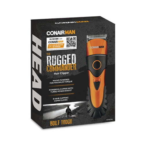THE RUGGED COMMANDER HAIR CLIPPER - Conairman