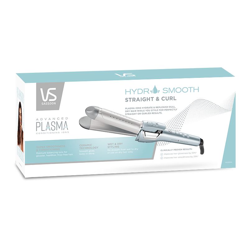 Straightener/Curler - VS Sassoon Hydro Smooth