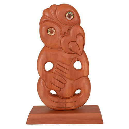Wooden Tiki on Stand