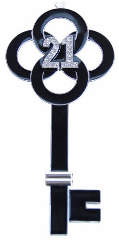 Black Enamel 21st Key
