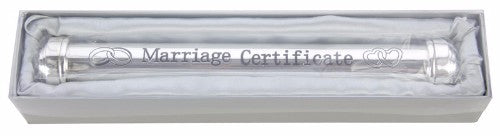 Marriage Certificate Box