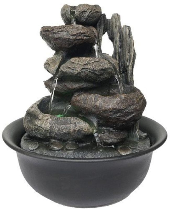 Water Feature - Natural Rock Pools Warm (31cm)
