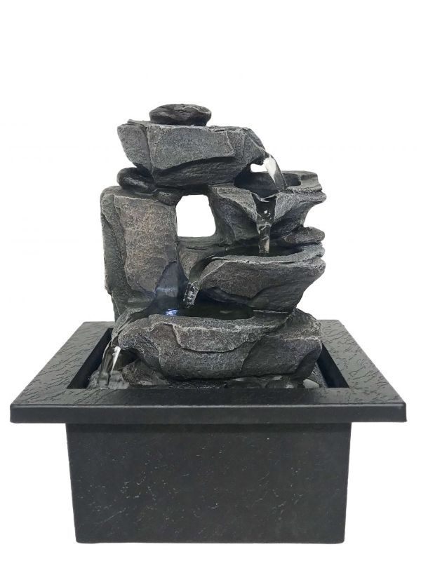 Water Feature - Rocky Pools (21cm)