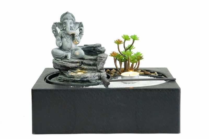 Water Feature - Zen Garden Ganesh (29cm)