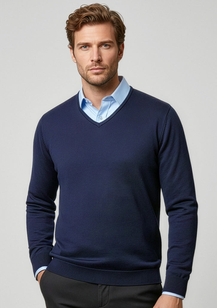 Milano Mens Pullover - Navy
