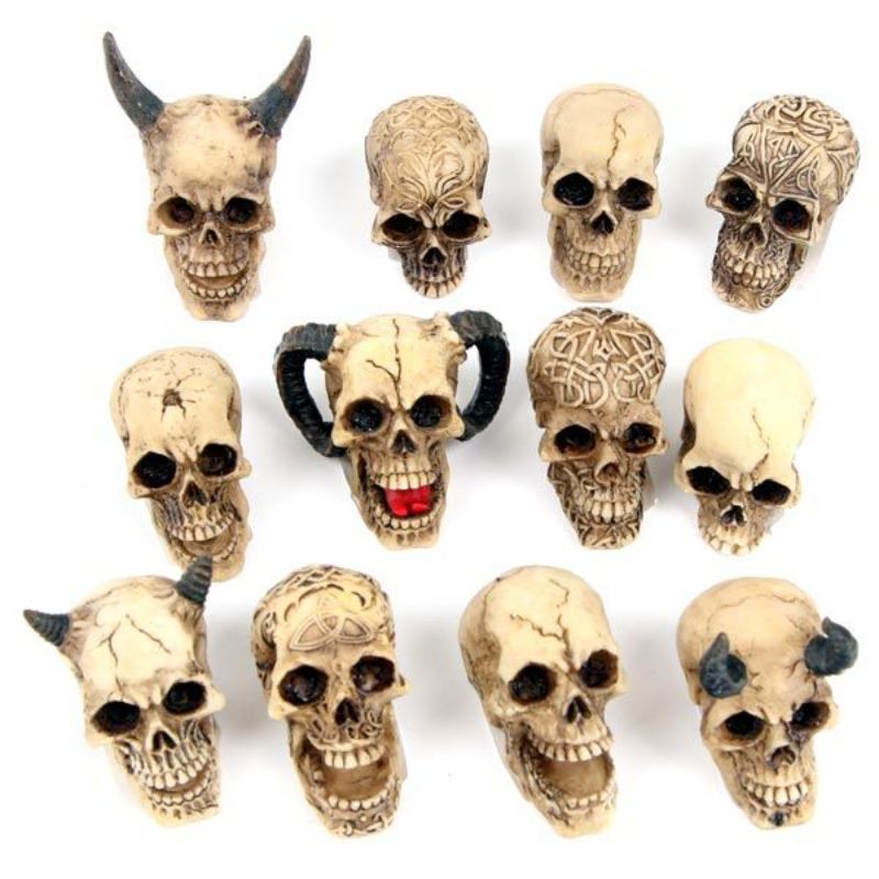 Figures - Skull World (Set of 12 Asstd)