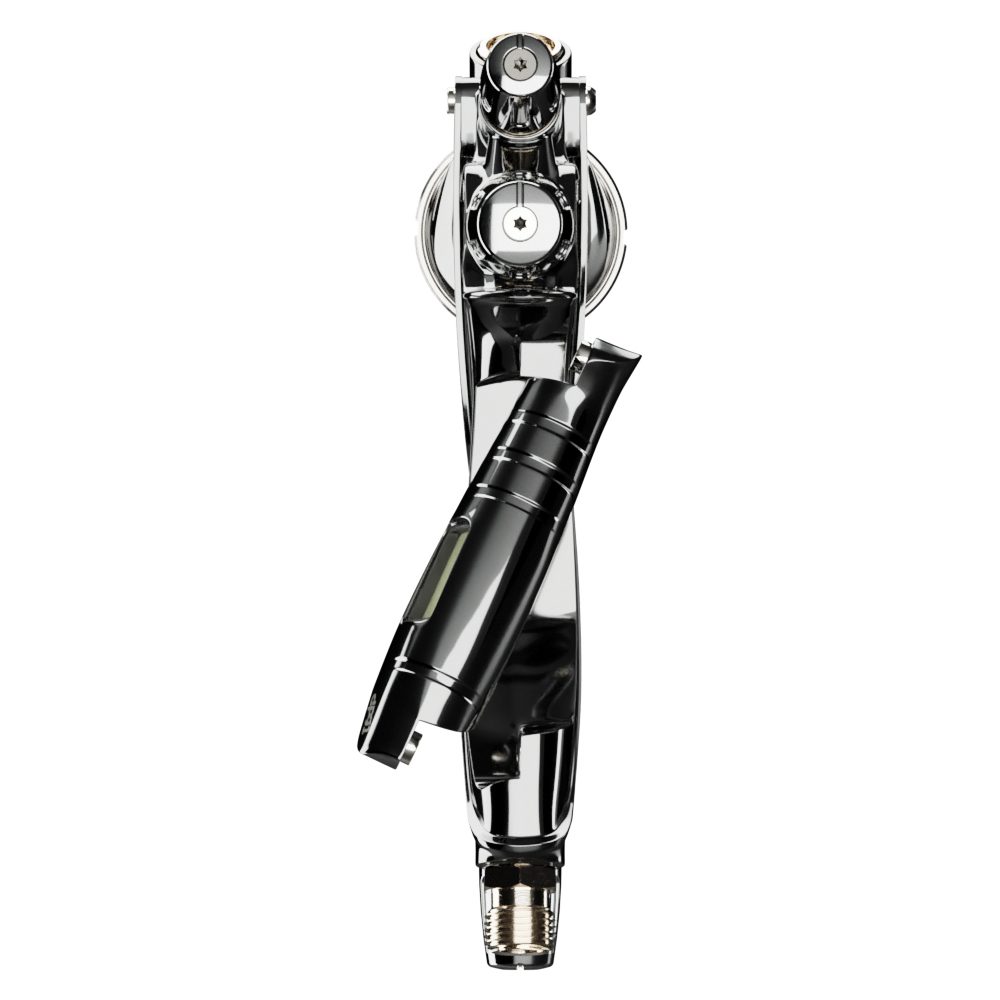 IWATA GRAVITY SPRAYGUN SUPERNOVA SERIES 2 DIGITAL WS400 1.3MM + POT CLEARCOAT
