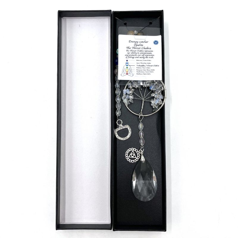 Suncatcher - Tree of Life Throat Chakra Opalite (32.5cm)