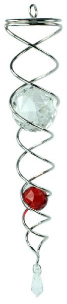 Vortex Spinner - Twin Spiral Illusion Red