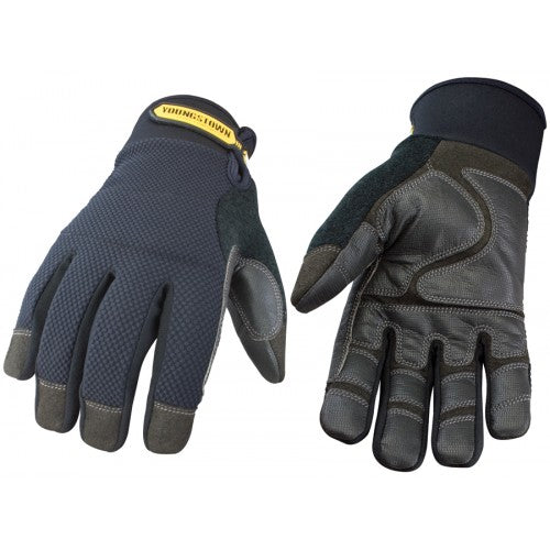 Youngstown Waterproof Winter Plus Work Gloves in XL, featuring thermal insulation, waterproof shell, and non-slip grip for winter tasks.