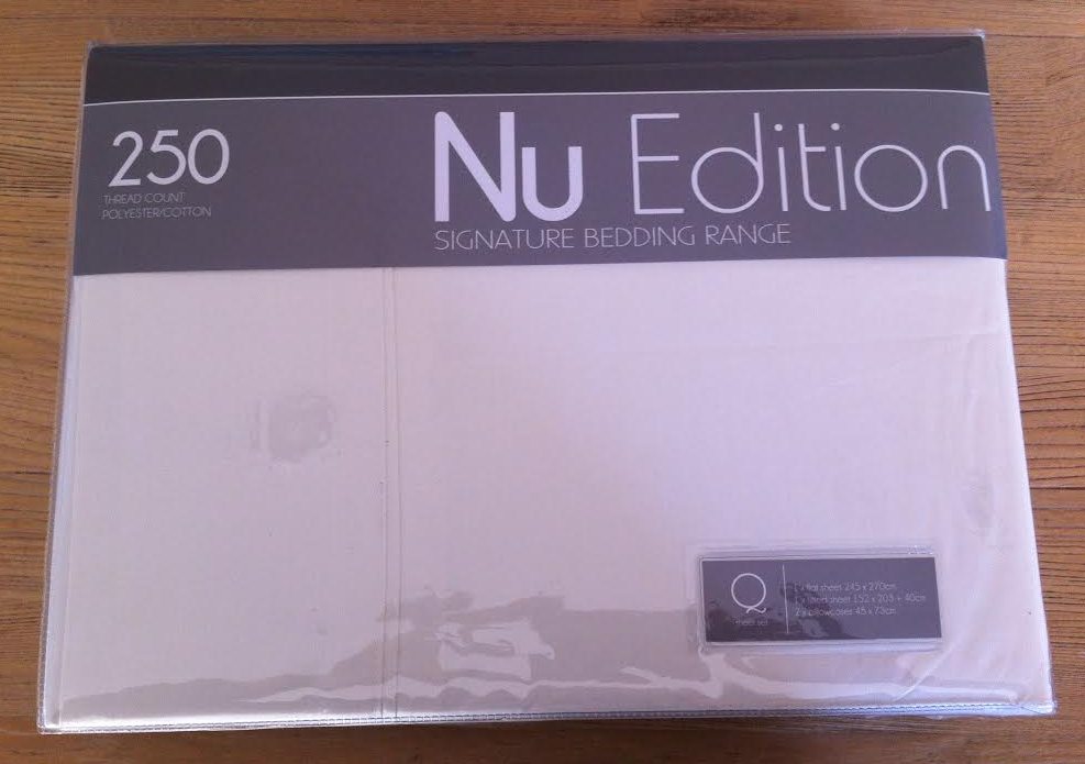 King Single Sheet Set in white, 250 thread count, soft polycotton blend, perfect for modern bedroom decor.