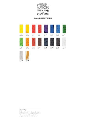 Winsor & Newton Calligraphy Inks 30ml - Gold (Metallic) (283)