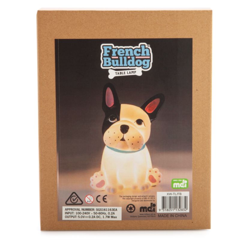 Table Lamp - French Bulldog (18cm)