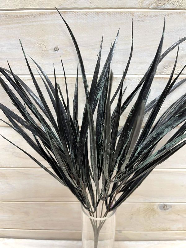 Artificial Grass Bush (Black)
