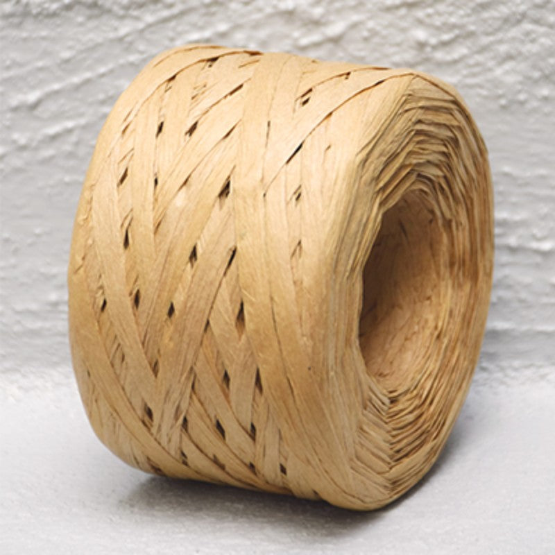 Paper Raffia 4mm x 100mtrs NATURAL