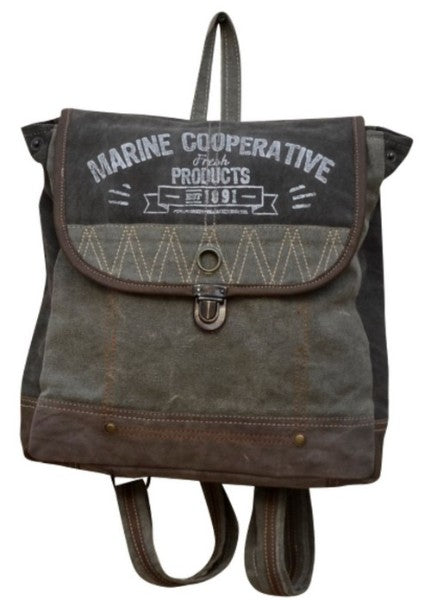 Bag - Canvas / Leather (35cm)