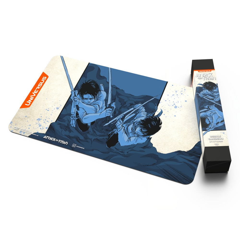 UniVersus Playmat: Attack on Titan - Origins of Power - Double Takedown