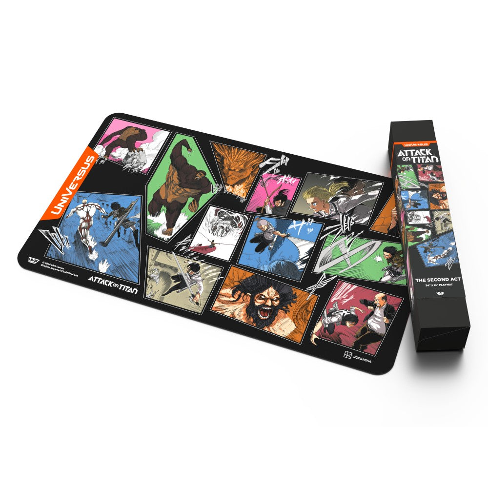 UniVersus Playmat: Attack on Titan - Origins of Power - The Second Act