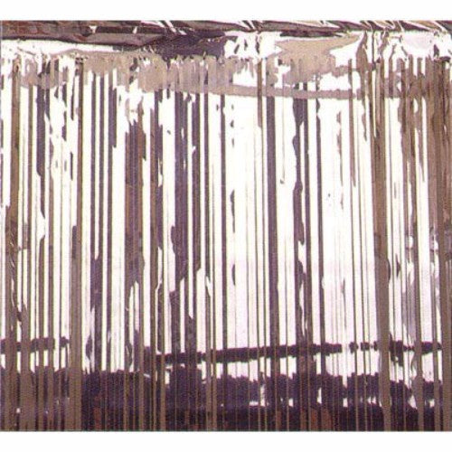 Metallic Curtain -Silver.