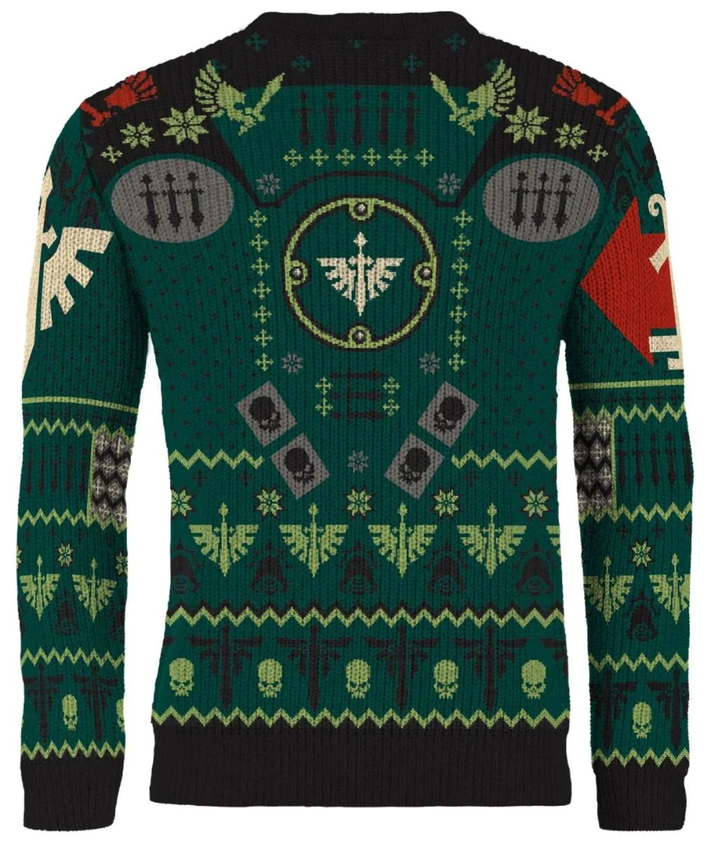 Warhammer 40000: Dark Angels Christmas Jumper (XXL)