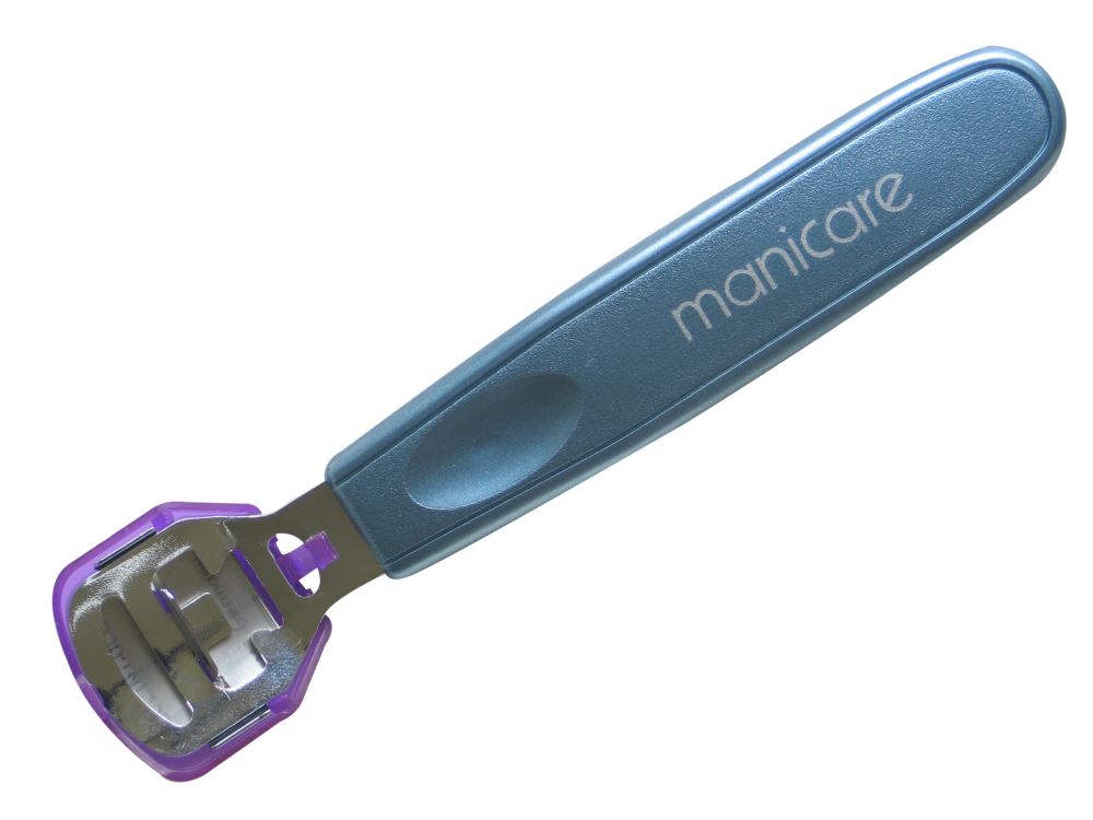 Manicare Corn Plane with replacement blades for safe and effective removal of corns and callouses at home.