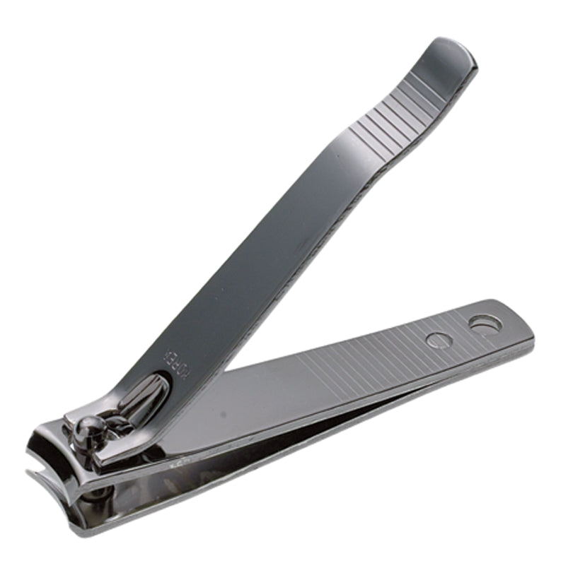 Manicare Toenail Clippers with fold-out nail file, designed for precision trimming and healthy nail care.