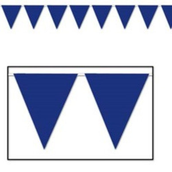 Banner Pennant Blue Indoor / Outdoor