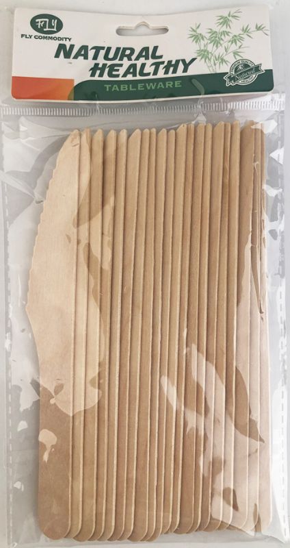 DISPOSABLE FORKS - WOODEN 16CM (240pcs)