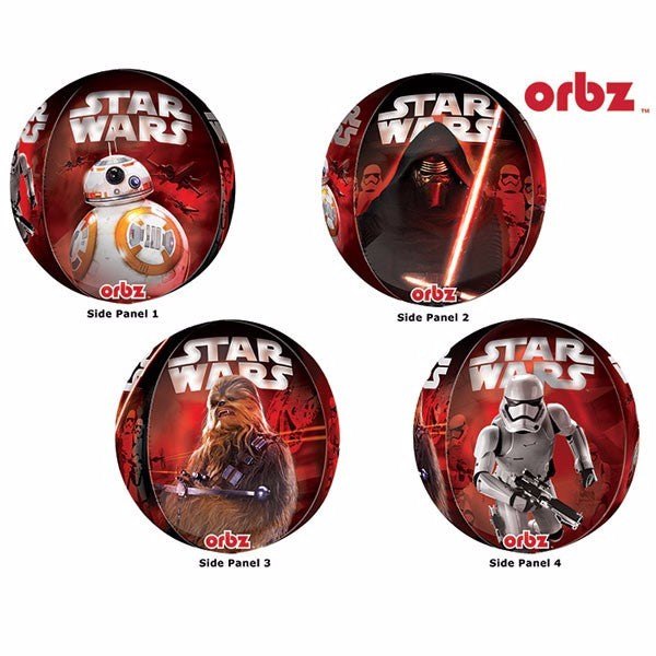 Vibrant Shape Orbz Balloon EP7 Characters in unique orb shape, perfect for festive celebrations and parties.