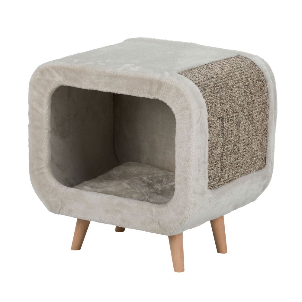 Cat Cuddly Cave Alicia 48cm - Light grey