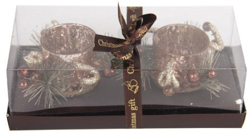 Votive - Double Glitter - Set of 2 Gift Item
