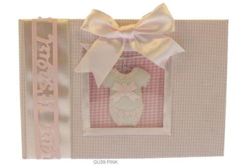 Photo Album with Dress - 72 Leaf (Pink)