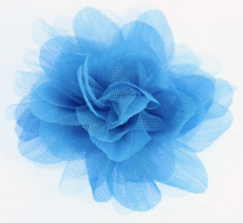 Fascinator Brooch (Aqua)
