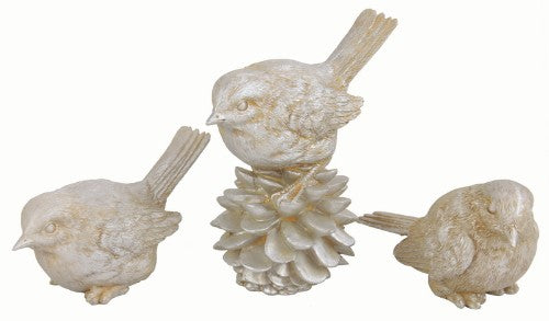 Ornament - Birds - Set of 3