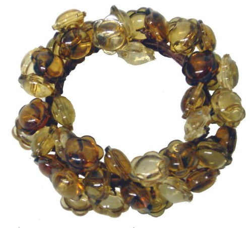 Candle Rings - Set of 6 (Amber)