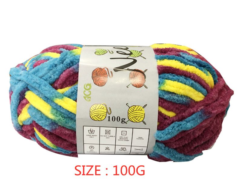 YARN - POLYESTER ACRYLIC 2 TONE #005 (Set of 6)