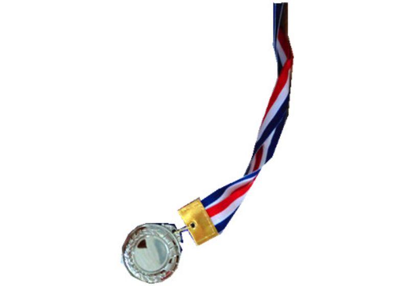 METAL MEDAL - 6.5CM Silver (Set of 12)