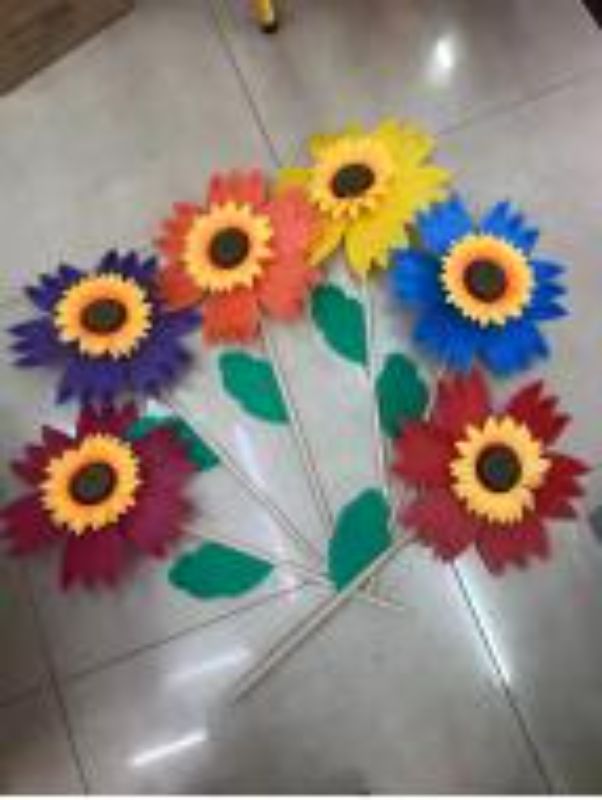 PINWHEEL Flowers - 30CM/50CM (Set of 6 Asstd)