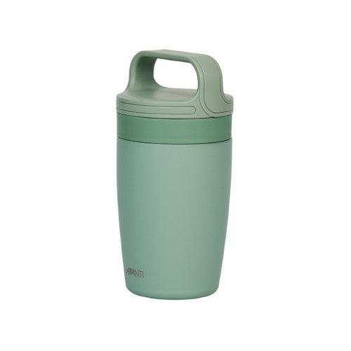 Insulated Travel Cup with Handle - AVANTI FlexiSip 355ml (Agave)