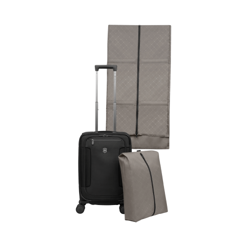 2 Wheel Frequent Flyer Carry On - Werks Traveler 7.0 (Black)