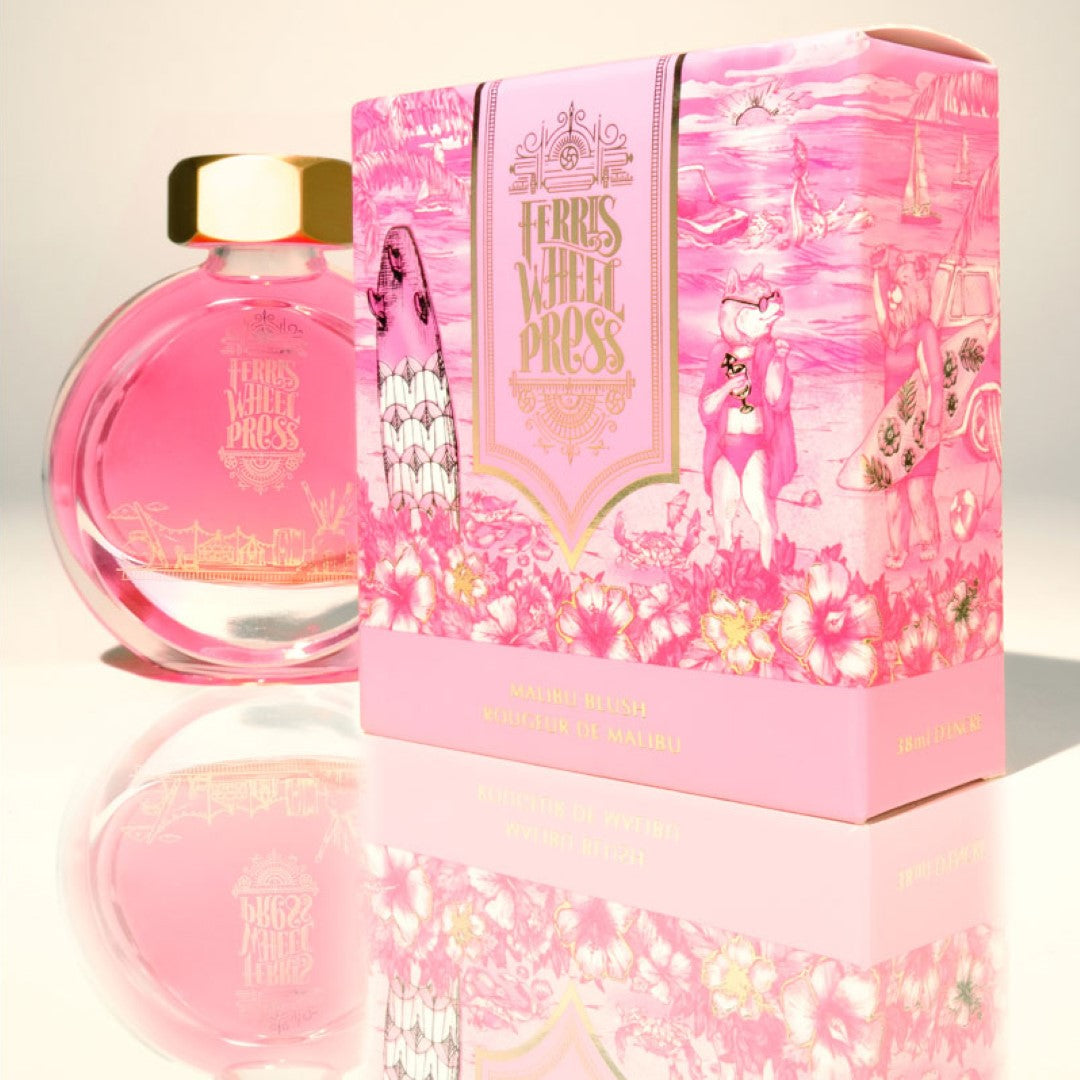 Ferris Wheel Press Fountain Pen Ink Malibu Blush 38ml