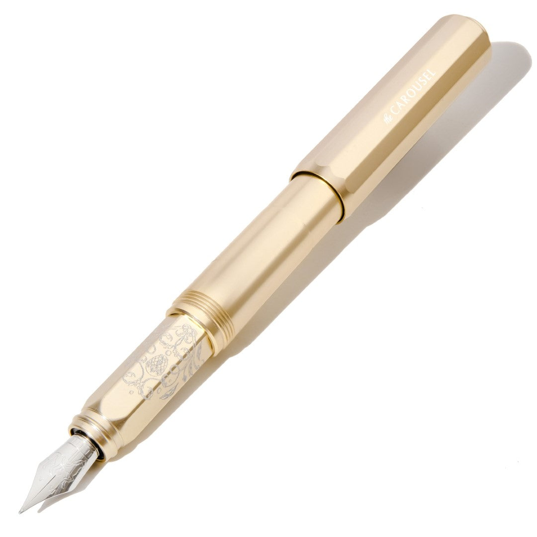 Ferris Wheel Press Fountain Pen Aluminium Carousel Brilliant Beanstalk Fine