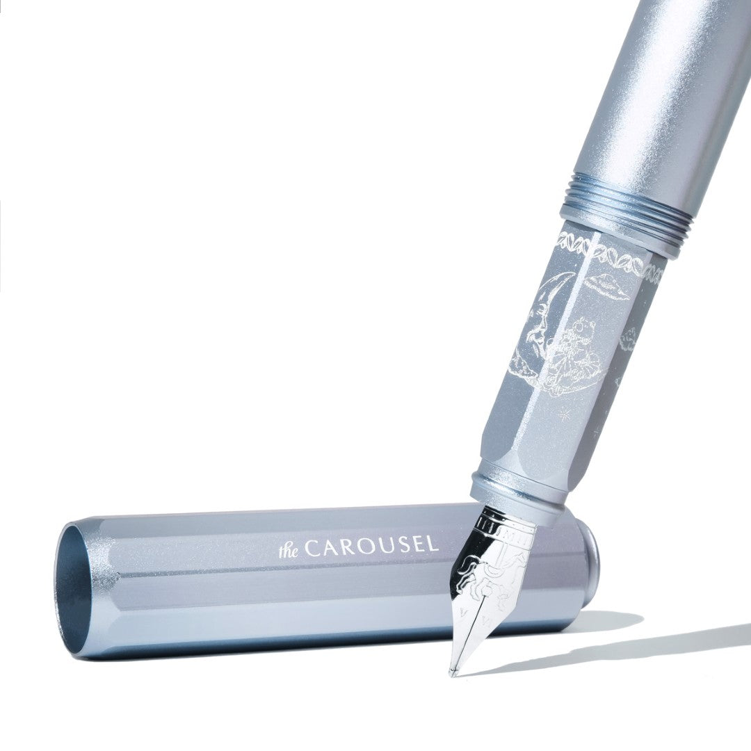 Ferris Wheel Press Fountain Pen Aluminium Carousel Harlequin Dream Fine