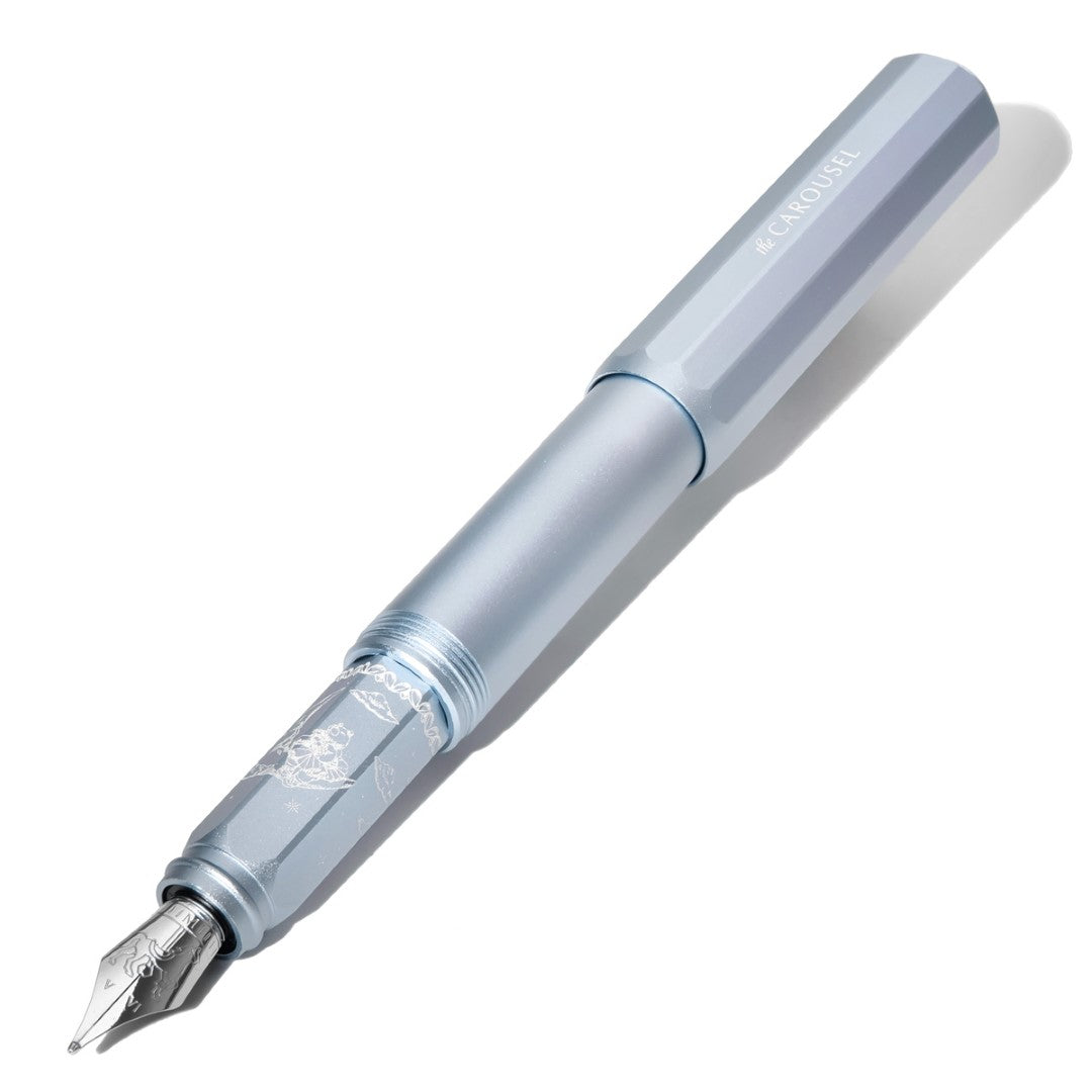Ferris Wheel Press Fountain Pen Aluminium Carousel Harlequin Dream Medium